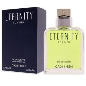 Calvin Klein Eternity for Men Eau de Toilette - 6.7 oz Long Lasting Fragrance